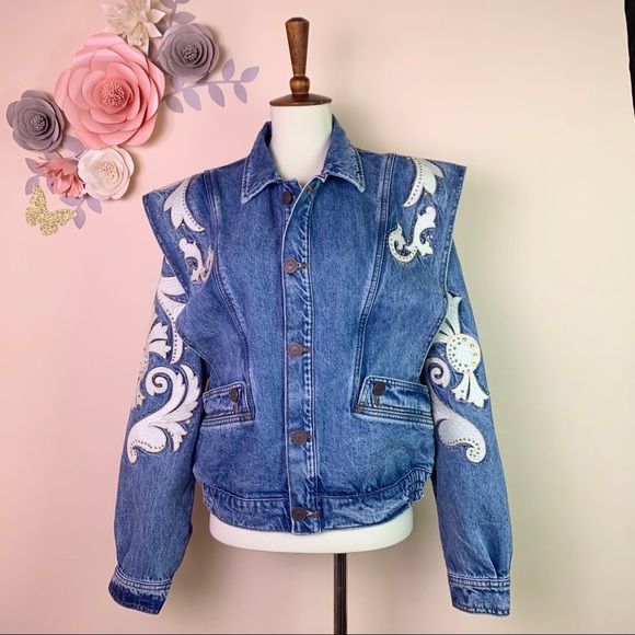 Sandro | Jackets & Coats | New Sandro Paris Kevin Studded Denim Jacket | Poshmark